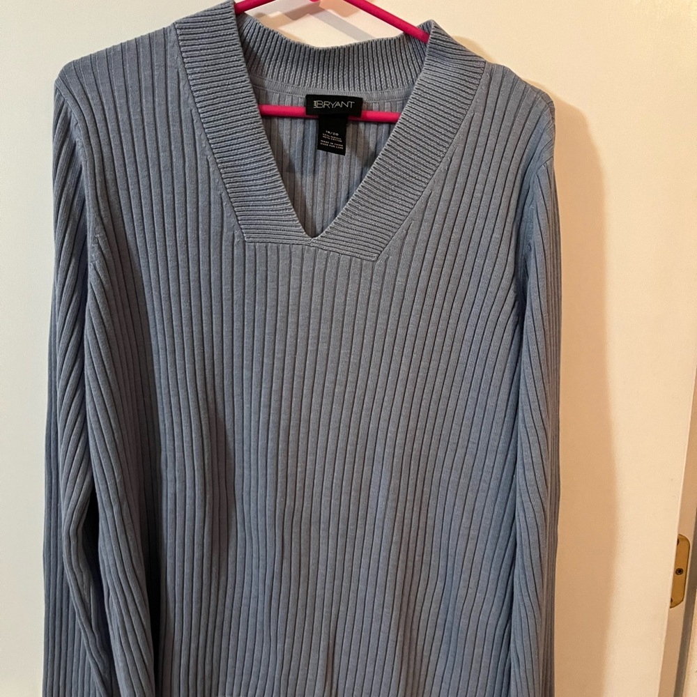 Lane Bryant 18/20 women’s blue sweater